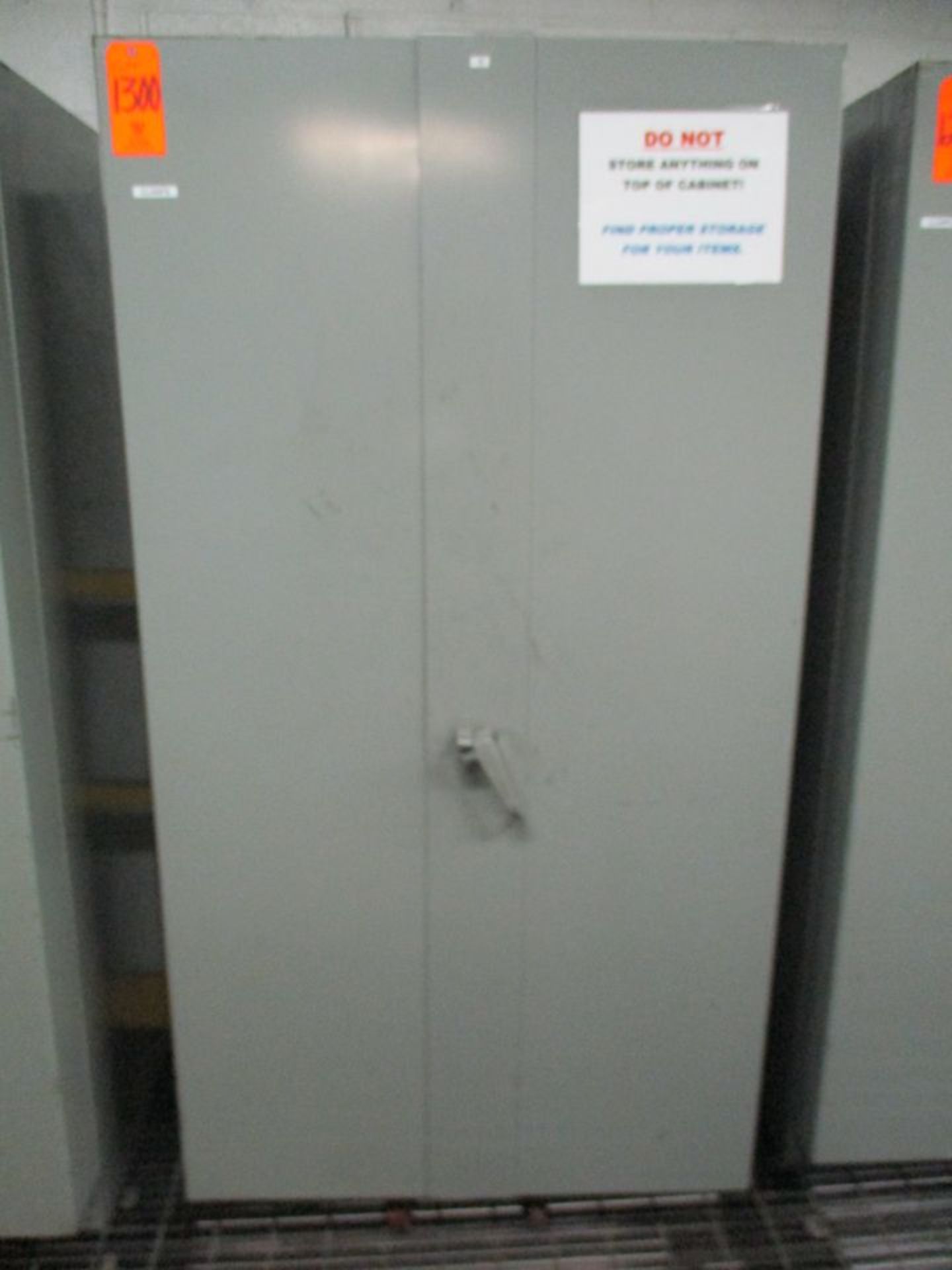 Lyon 2-Door Heavy Duty Storage Cabinet (Oil Room - Mezzanine BZ 76)