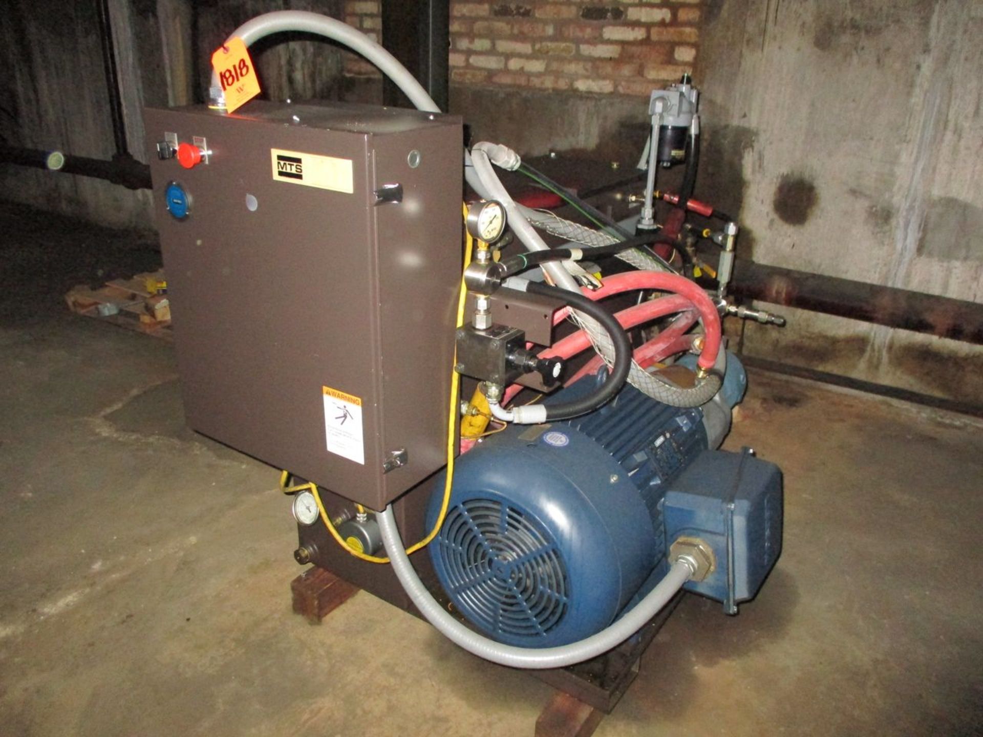 MTS 50HP Hydraulic Power Supply (Basement, 1300 Melrose )