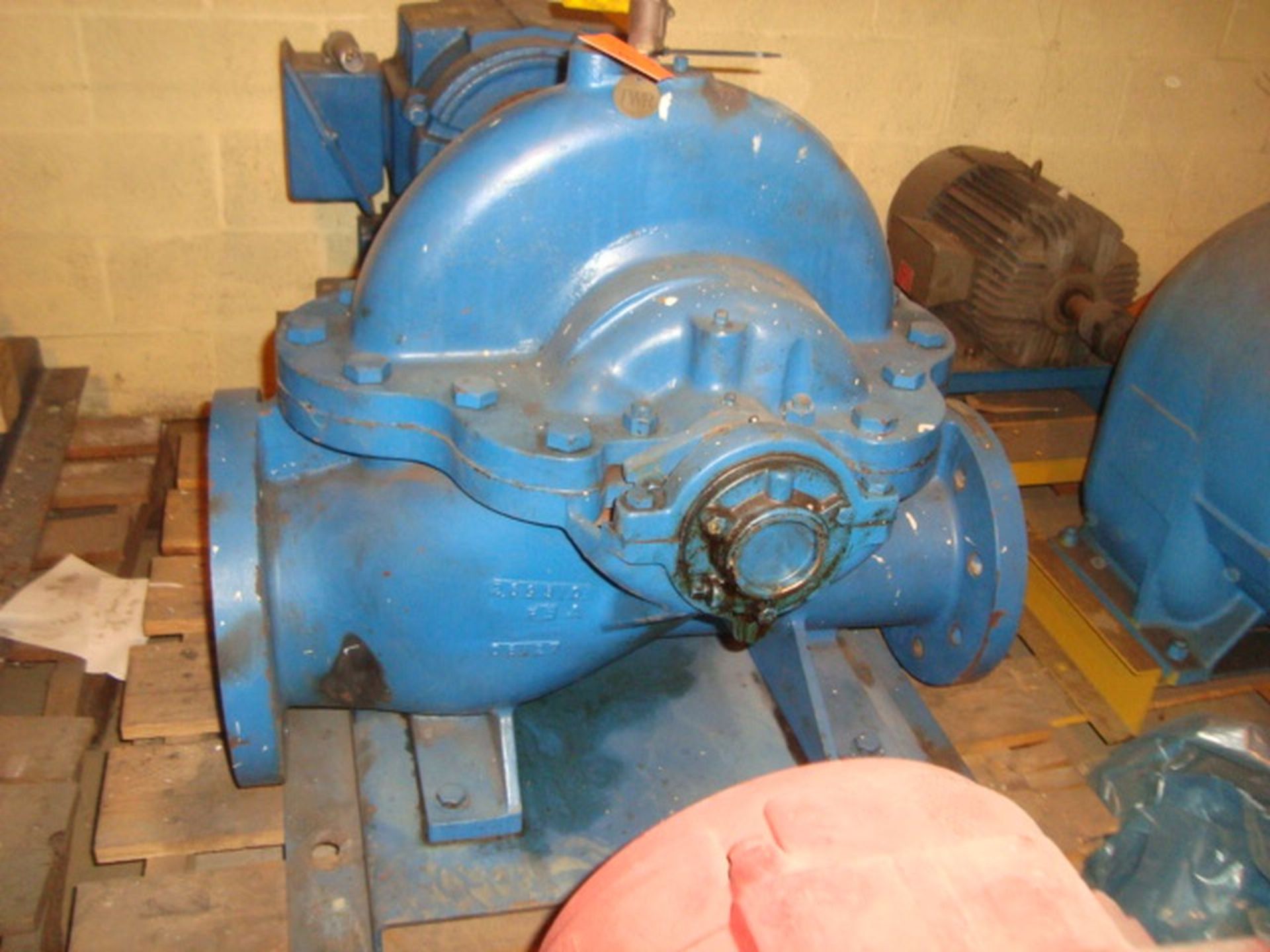 50-HP Pump Skid, 1760 rpm, 230/460V, Hz. (Basement 800 Melrose Alley) - Image 4 of 6