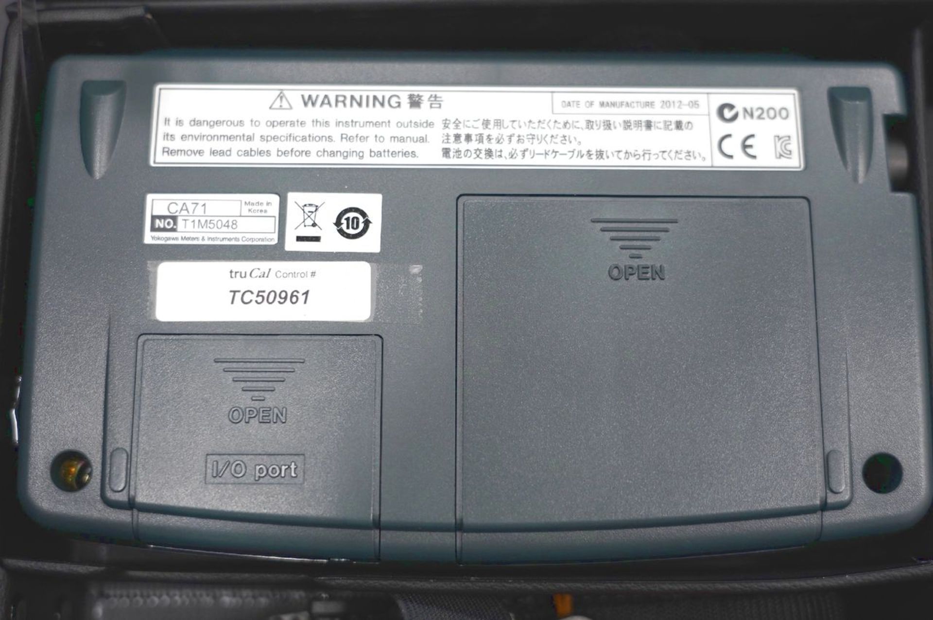 Yokogawa CA71 Handy Multifunction Calibrator, S/N T1M5048 (Instrumentation and Electronics Lab ) - Image 4 of 4