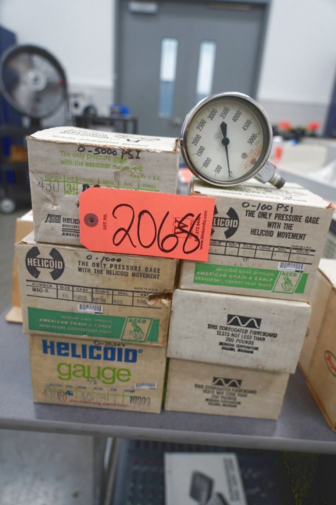 (6) Helicold Pressure Gages (Instrumentation and Electronics Lab ) - Image 2 of 3