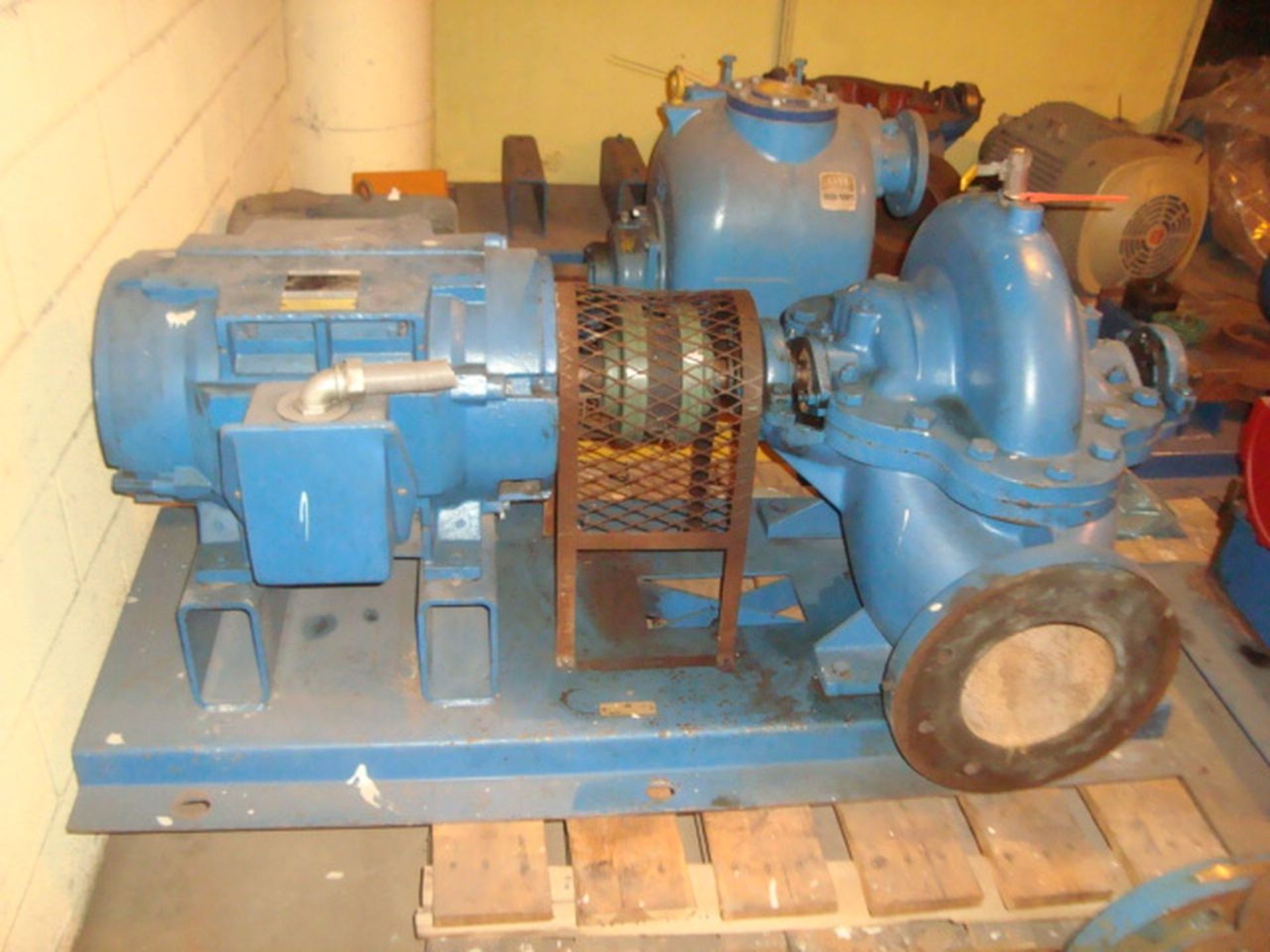 50-HP Pump Skid, 1760 rpm, 230/460V, Hz. (Basement 800 Melrose Alley) - Image 5 of 6