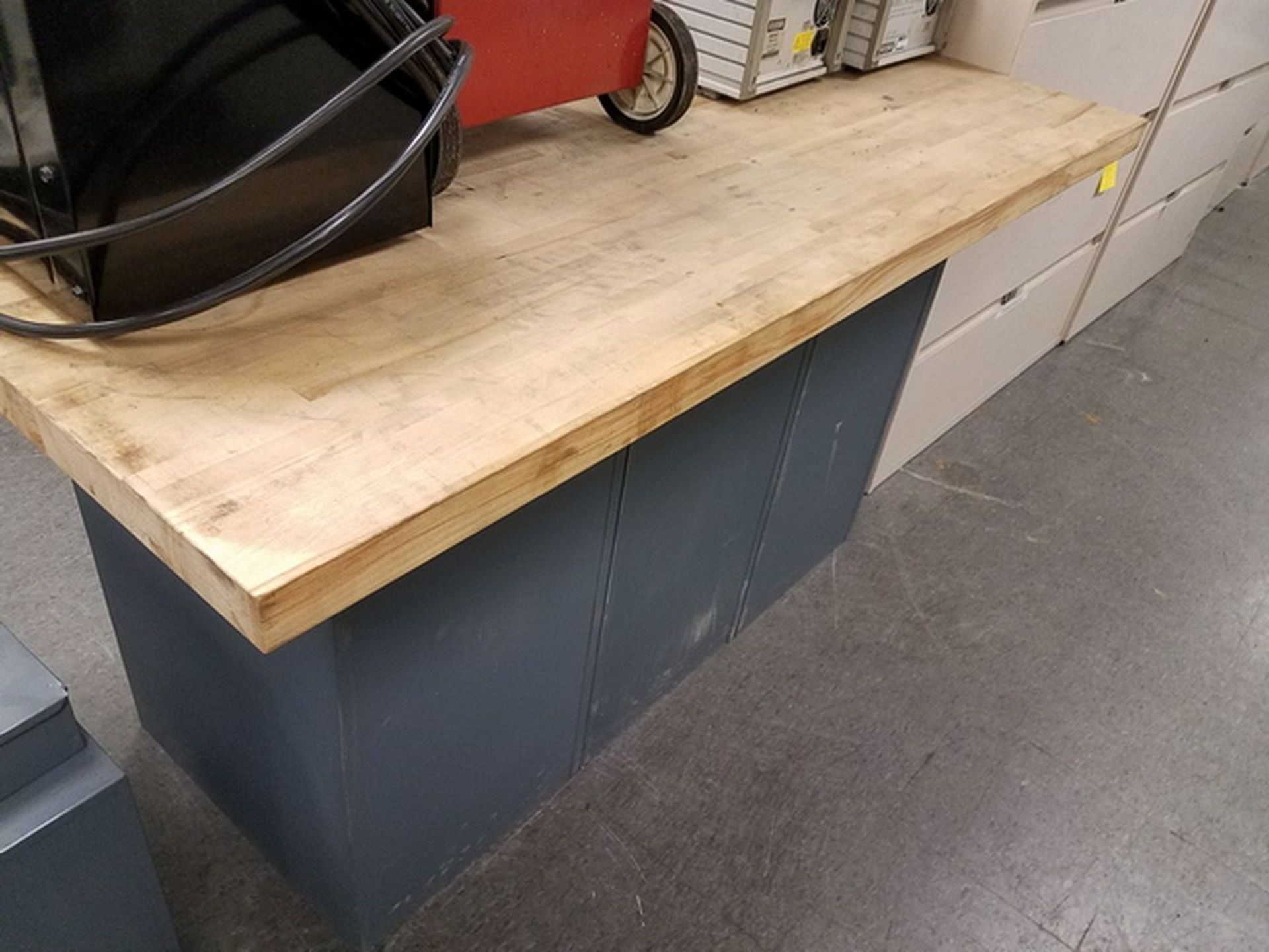 7-Drawer Maple Top Workbench. Loc: Basement AME room. (Bsmt AME Room) - Image 2 of 2