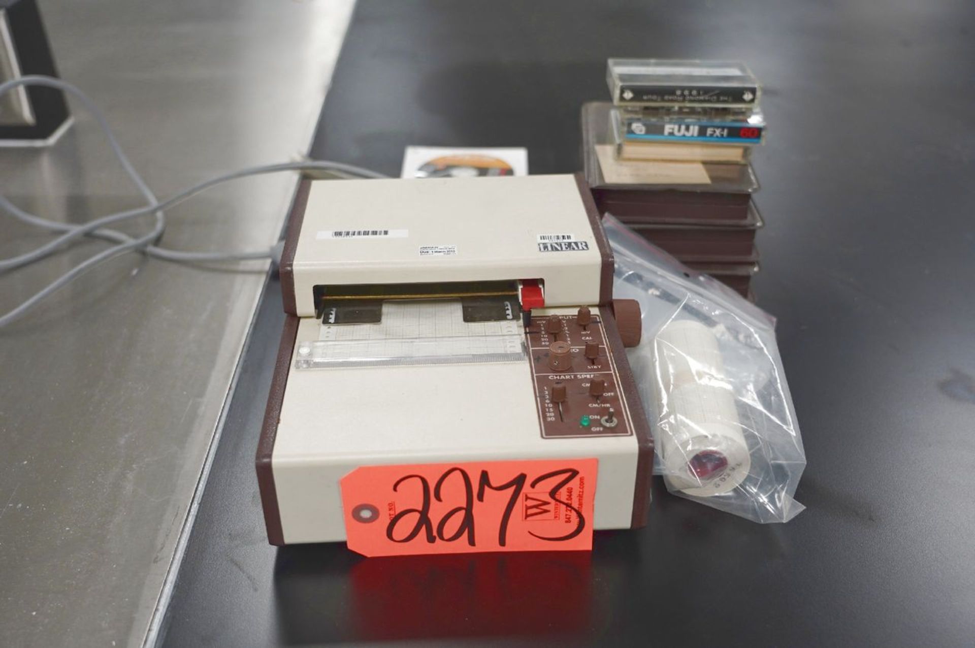 Barnstead Inernational LR92925 Channel Recorder, S/N 929040695052 (Materials Lab)