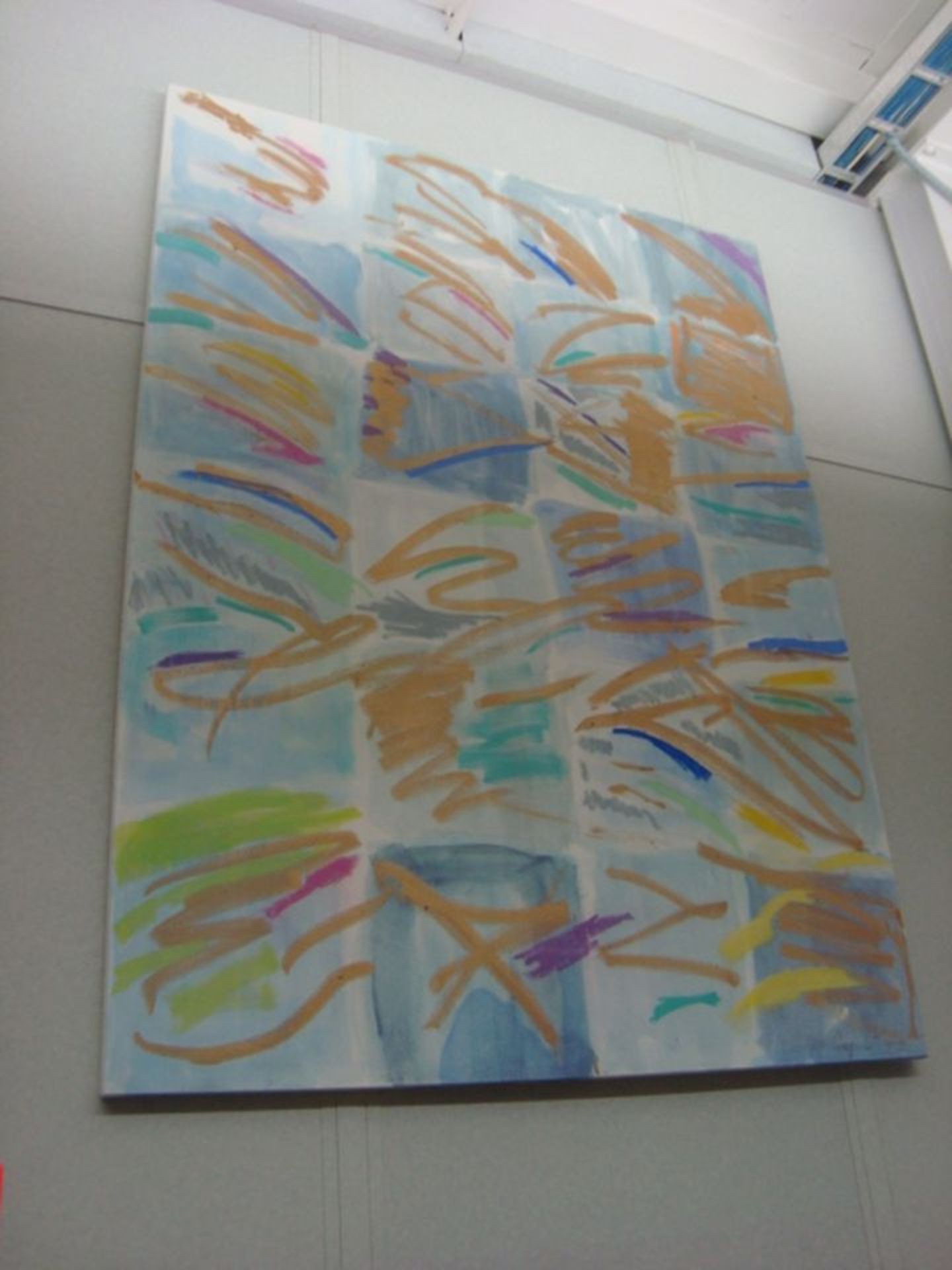 (Lot of 2) 8' ft. x 6' ft. Wall Art Paintings. (South Office 1 st Floor) - Image 3 of 6