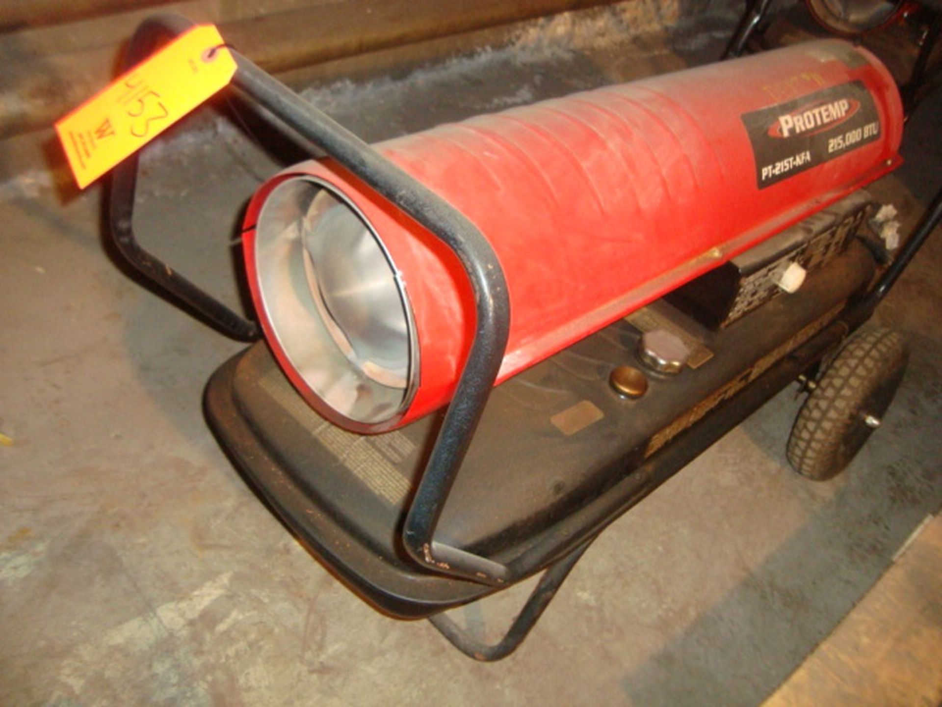 ProTemp Model PT-215T-KFA 215,000 BTU Portable Kerosene Fired Heater With 13-Gallon Capacity Fuel - Image 2 of 4