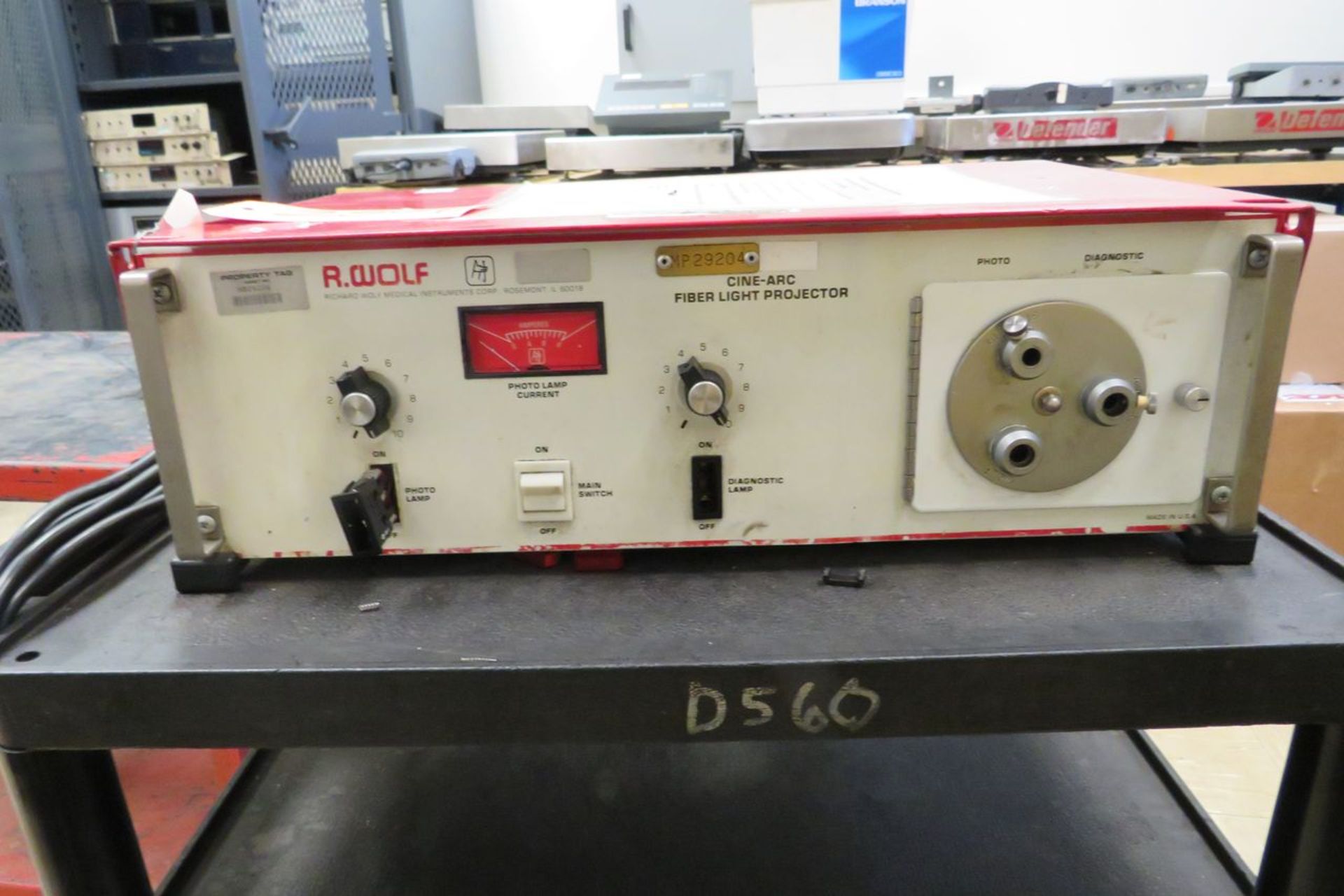 R. Wolf 5000.40-1 Cine Arc Fiber Light Projector (Metrology Lab) - Image 2 of 4