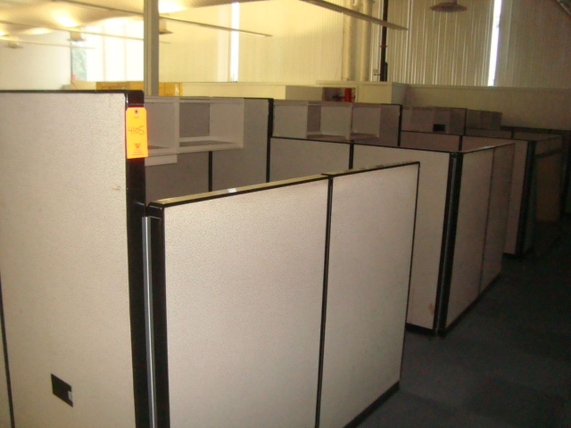 (Lot of 8) Steelcase Workstations To Include (Qty 5) 7' x 7' ft. Single Occupancy Each With 65"