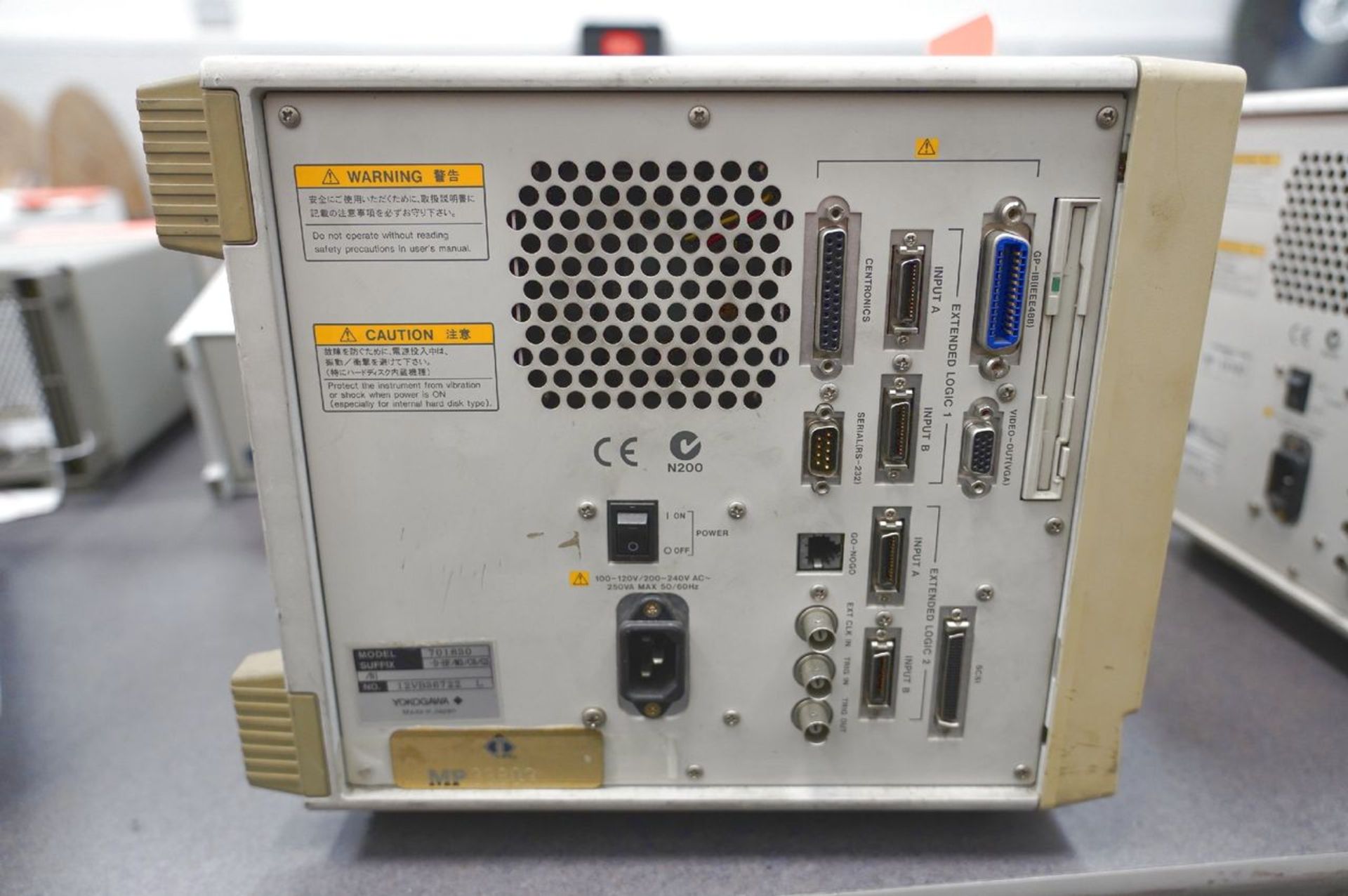 Yokogawa DL 716 - 701830 16 Channel Digital Scope, S/N 12VB36722 (Instrumentation and Electronics - Image 3 of 4