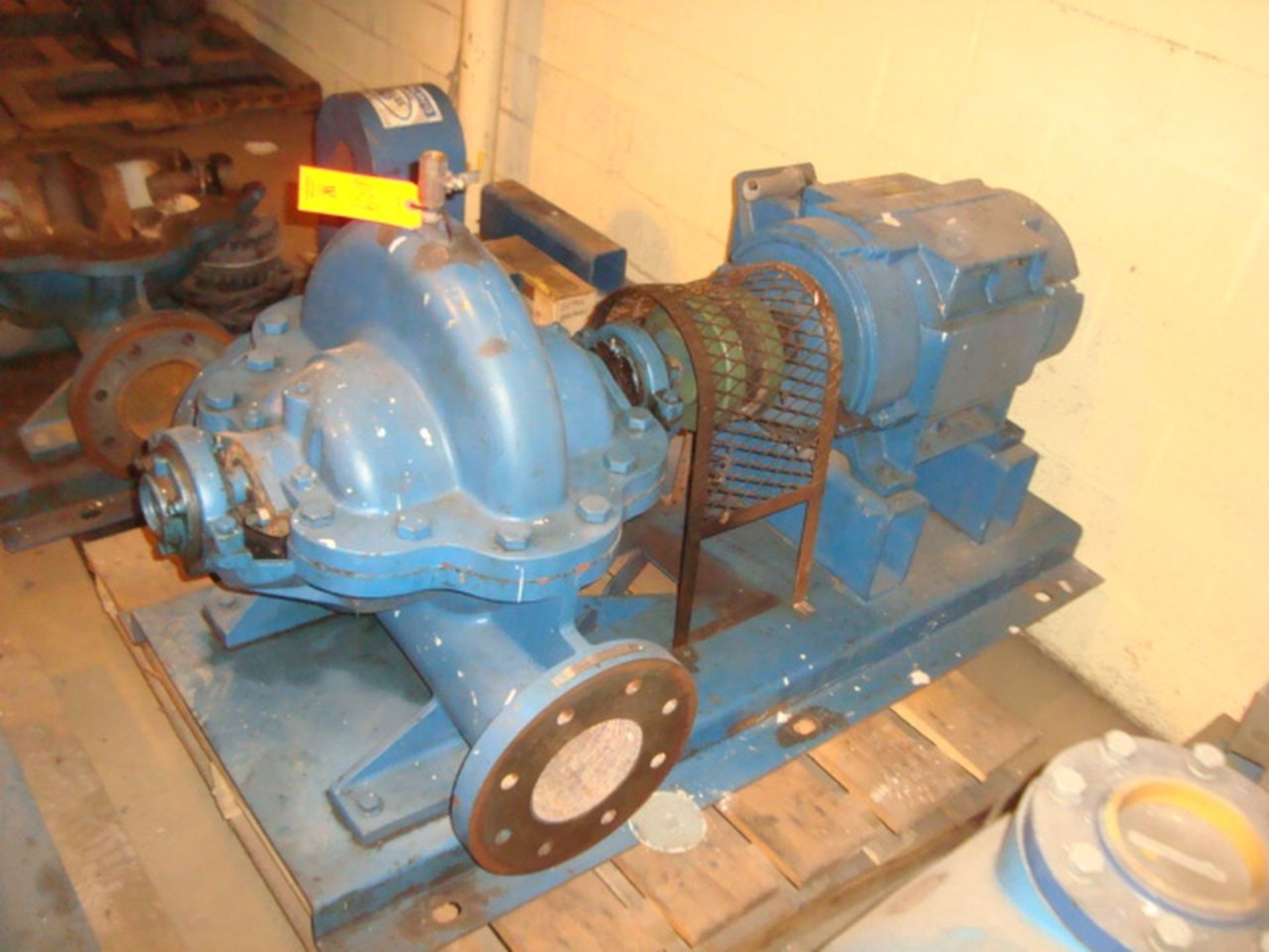 50-HP Pump Skid, 1760 rpm, 230/460V, Hz. (Basement 800 Melrose Alley) - Image 2 of 6