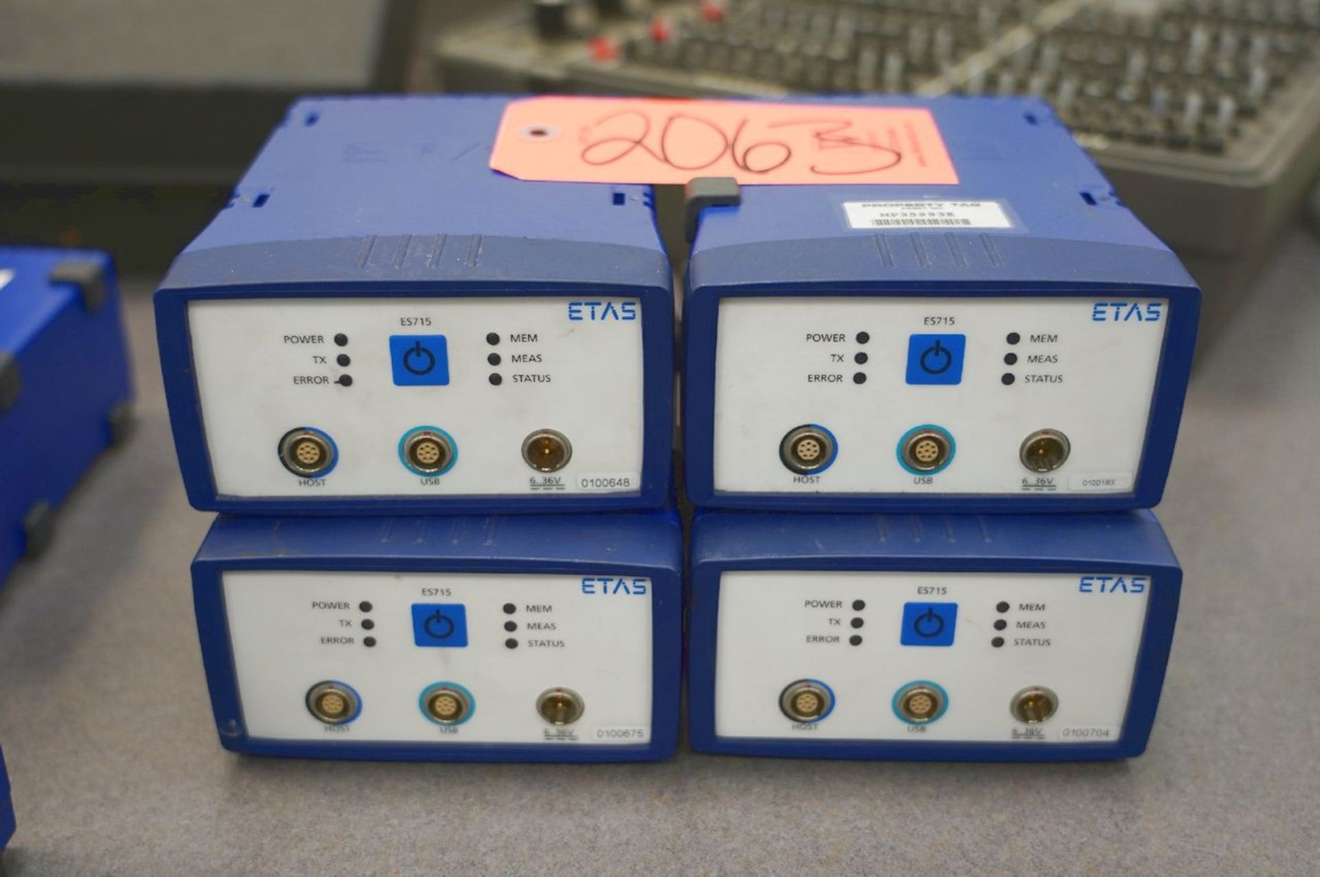 (4) ETAS ES715.0 Drive Recorder Modules (Instrumentation and Electronics Lab )