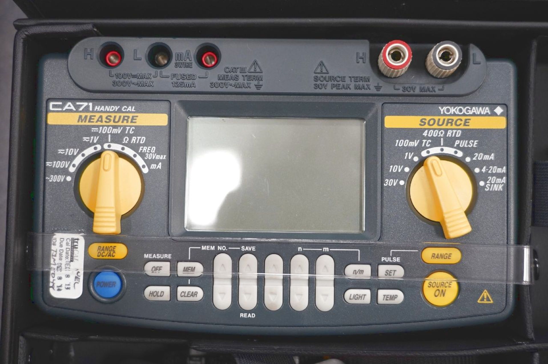 Yokogawa CA71 Handy Multifunction Calibrator, S/N T1M5048 (Instrumentation and Electronics Lab ) - Image 2 of 4