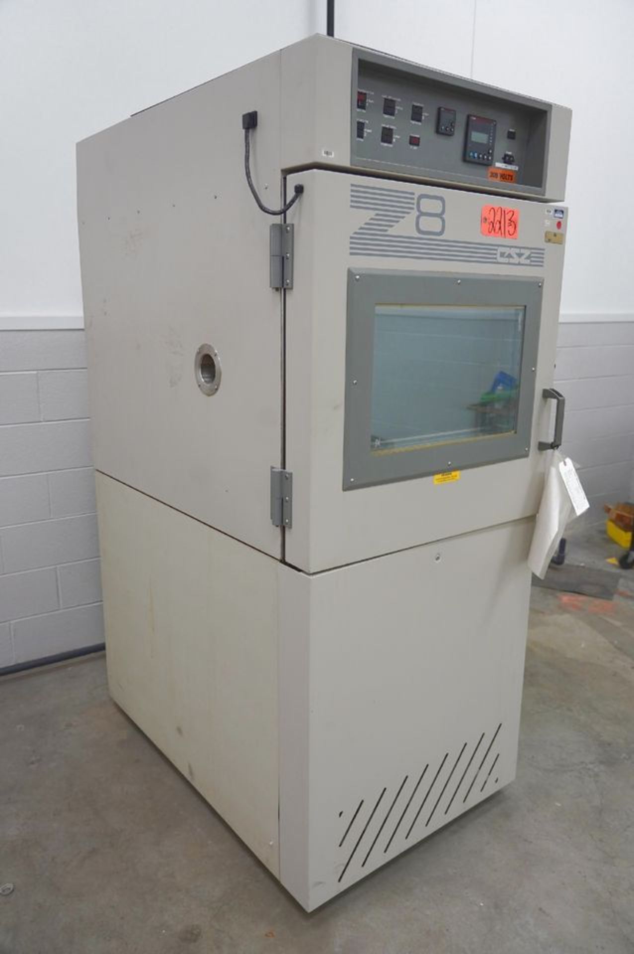 ESZ Z-8-1-1-H/AC Environmental Test Chamber, S/N Z0013290, 208 Volts , 60 Hz, 3 Ph, 23FL Amps, - Image 2 of 6