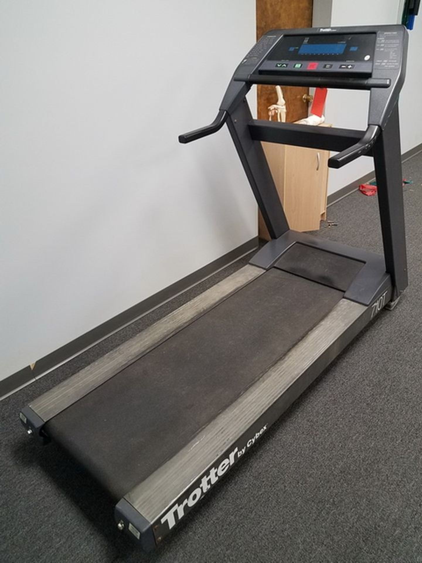 Cybex Trotter 710T Treadmill. Loc: Basement south. (Bsmt Training Room 8)