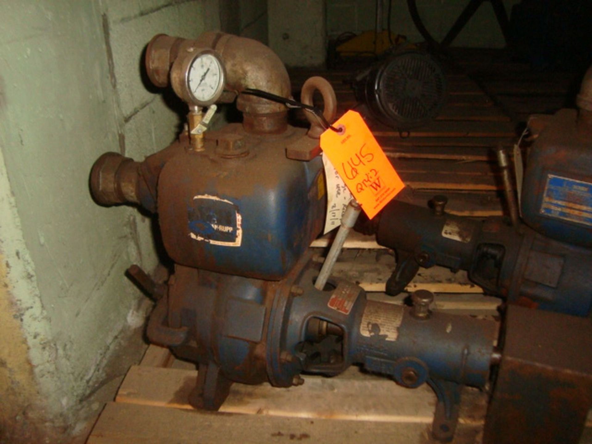 (Lot of 2) Gorman-Rupp Model 12B2-B 10-Series Self Priming Centrifugal Pumps. (Basement 800 - Image 2 of 7