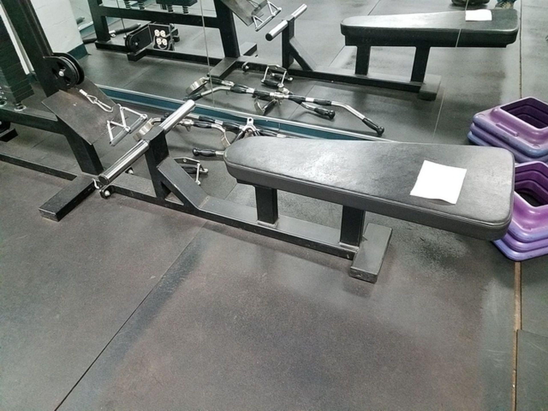 Legend Fitness Universal Workout Station, includes approx. 700 lbs. in plates total. A# 34825 Loc: - Image 4 of 5