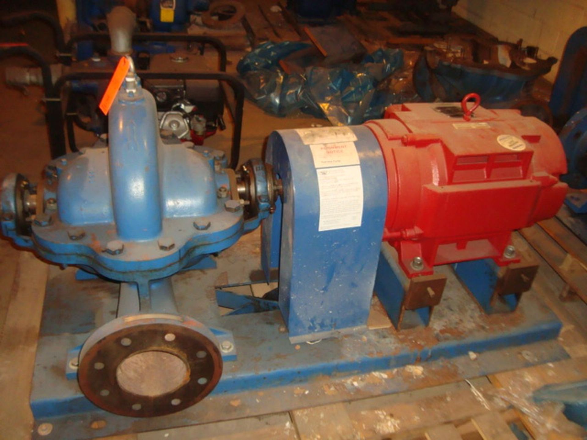 50-HP Fire Pump Skid, With 1770 rpm, 230/460V, Hz. (Basement 800 Melrose Alley) - Image 4 of 5