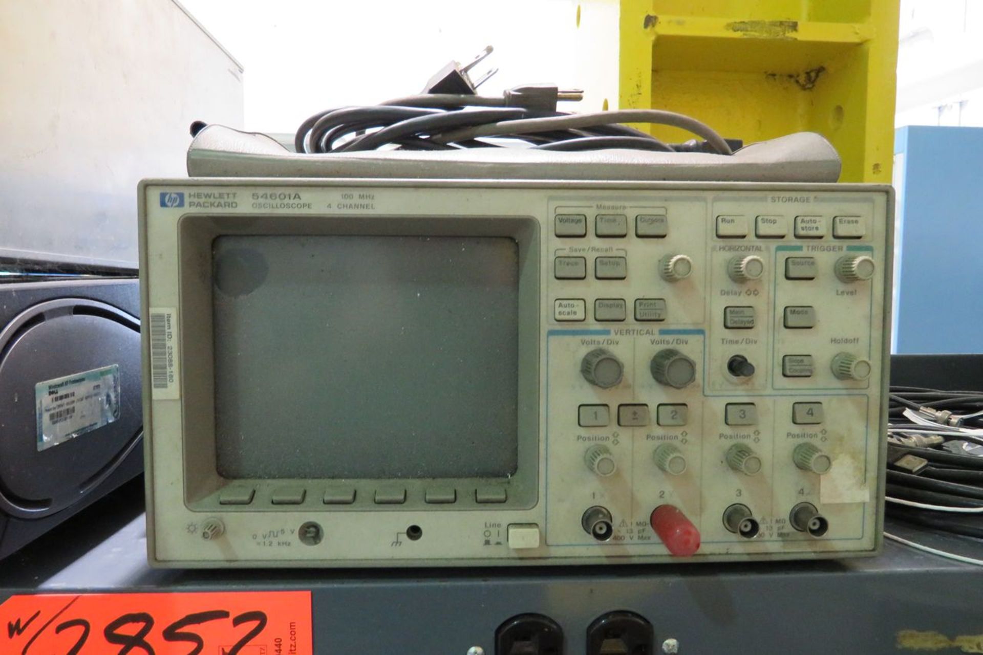 Unholtz-Dickie Corp. T-110 600lb Electrodynamic Shaker System to Include: U-D Corp. Mdl. RD-2 - Image 8 of 9