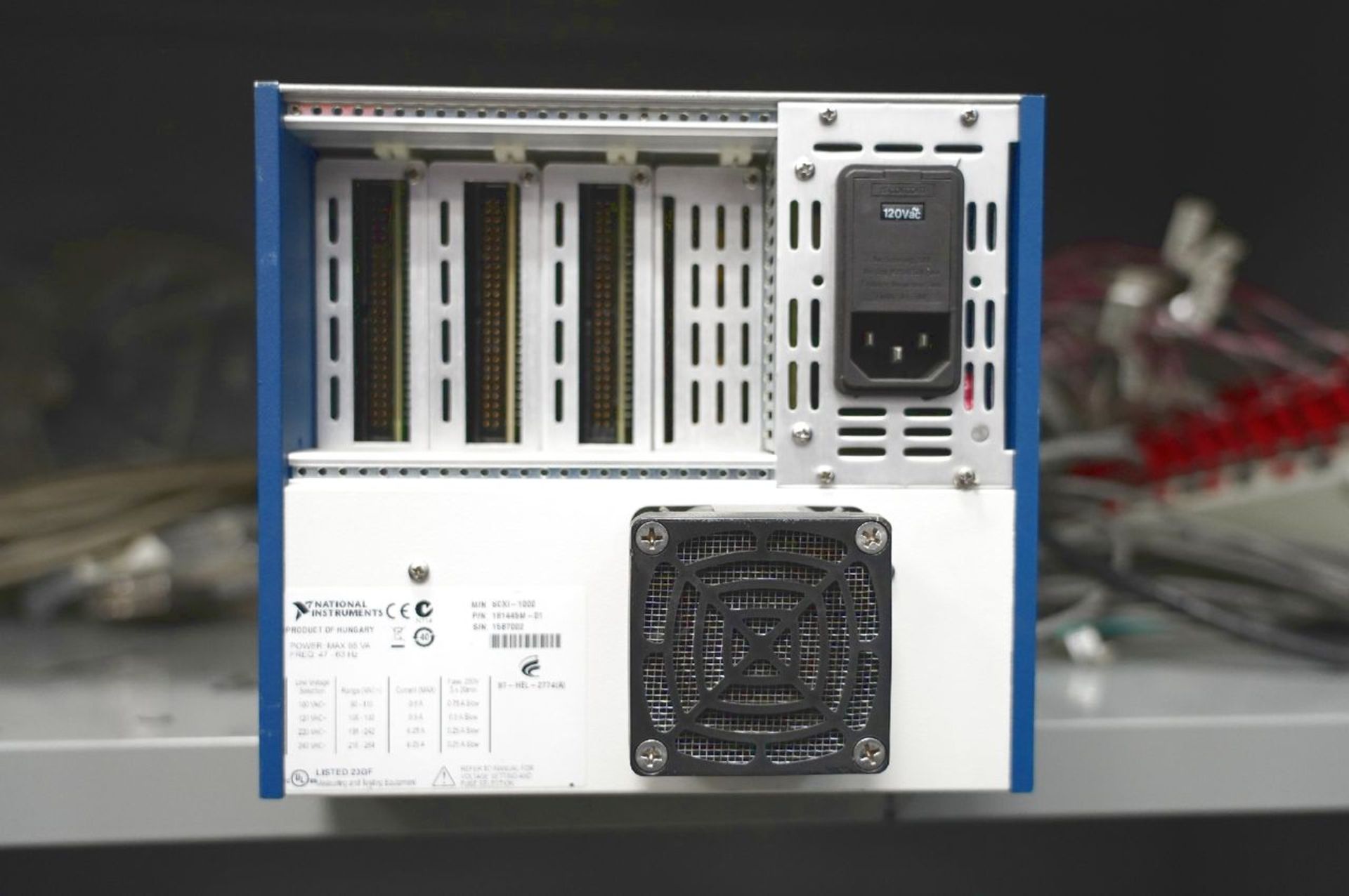 (1) National Instruments NI SCXI-1000 Chassis, (3) IsoThermal Terminal Blocks (Instrumentation and - Image 7 of 8