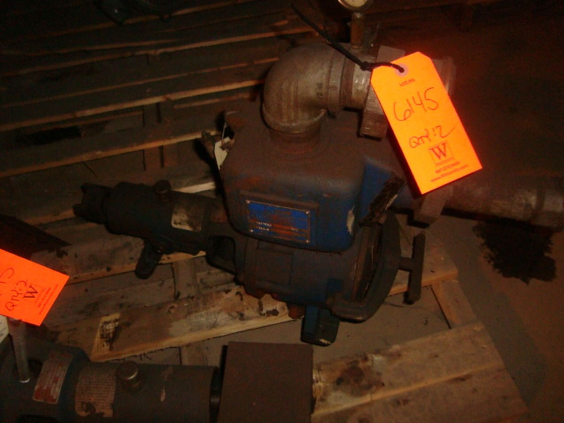 (Lot of 2) Gorman-Rupp Model 12B2-B 10-Series Self Priming Centrifugal Pumps. (Basement 800 - Image 3 of 7