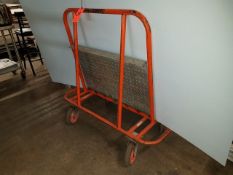 4-Wheel Panel Cart; Contents Not Included
