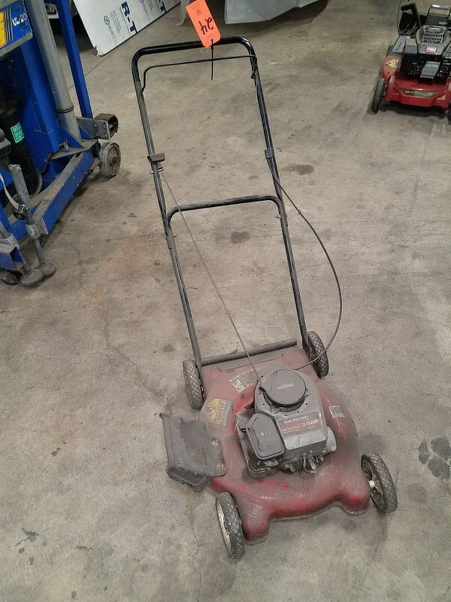 MTD Yard Machines 3.5-HP Walk-Behind Lawn Mover; with 20 in. cut, Side Discharge, Briggs & - Image 3 of 4