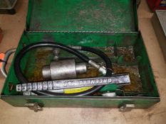 Greenlee Model 767 Hydraulic Punch Driver; with Case