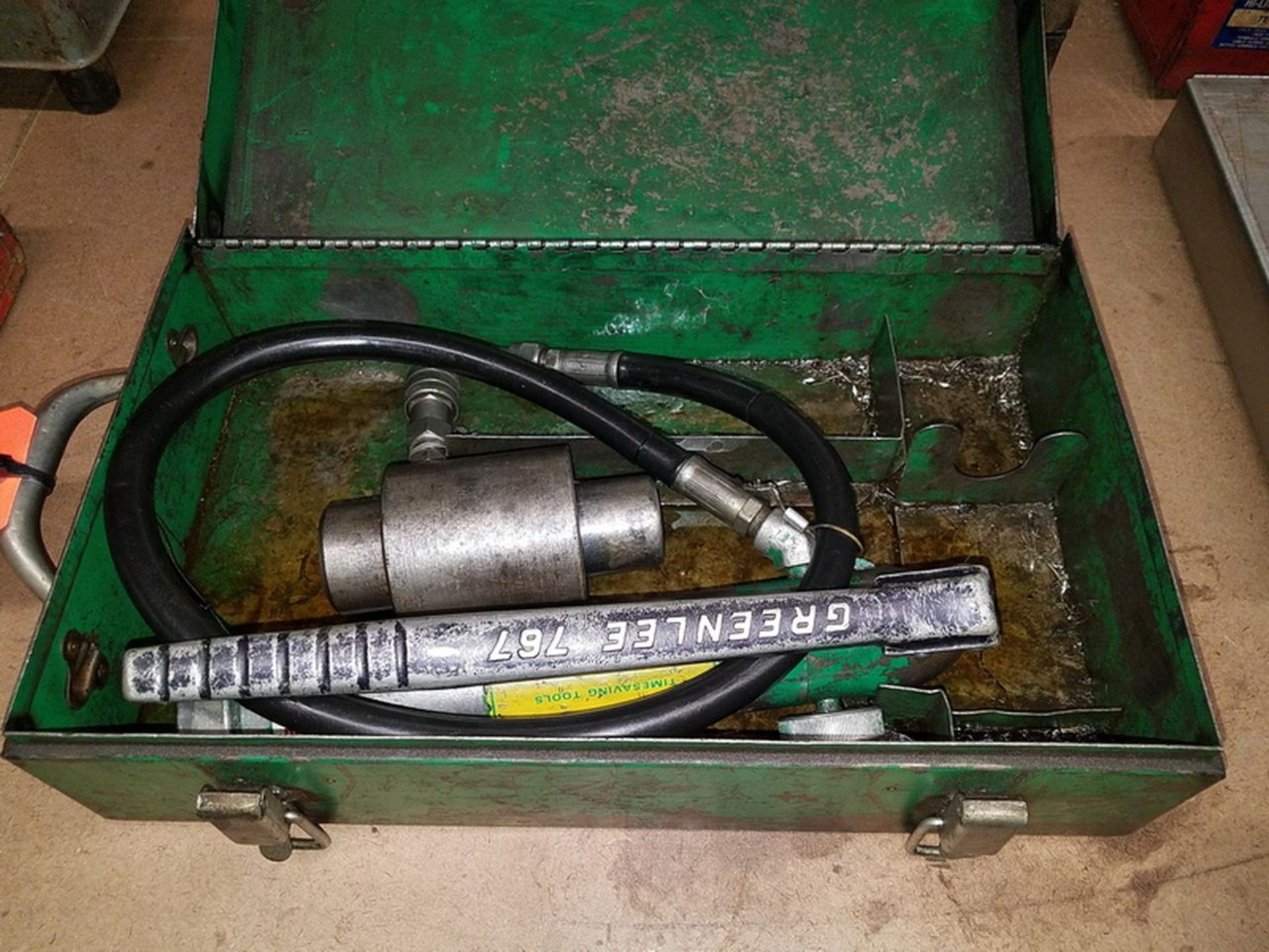 Greenlee Model 767 Hydraulic Punch Driver; with Case