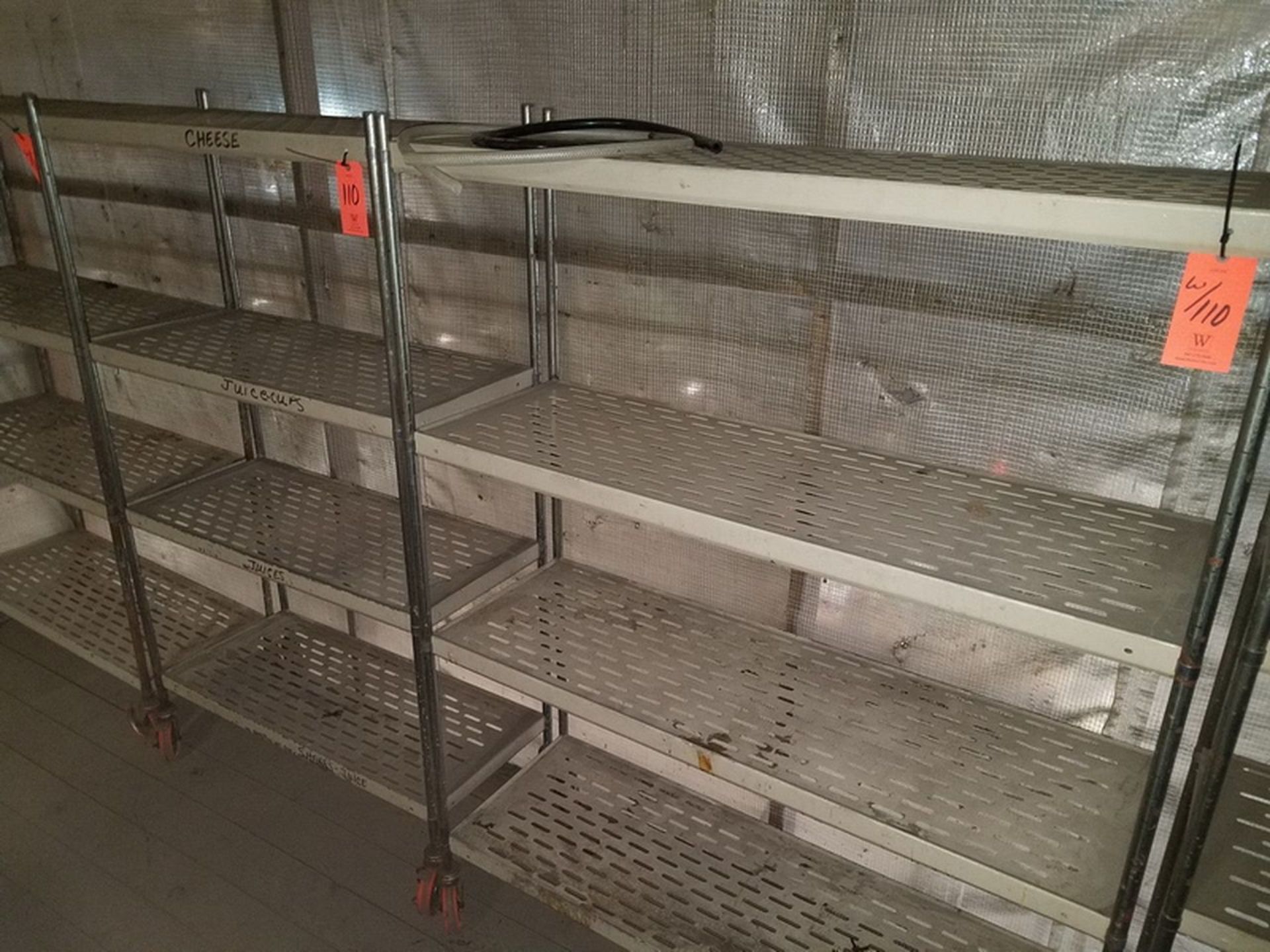 Lot - (4) Portable Storage Racks; on Mezzanine - Image 3 of 4