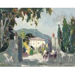 KARL GRAF: „Villa bei Paestum“.