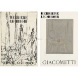 ALBERTO GIACOMETTI: Derrière le Miroir, Giacometti.
