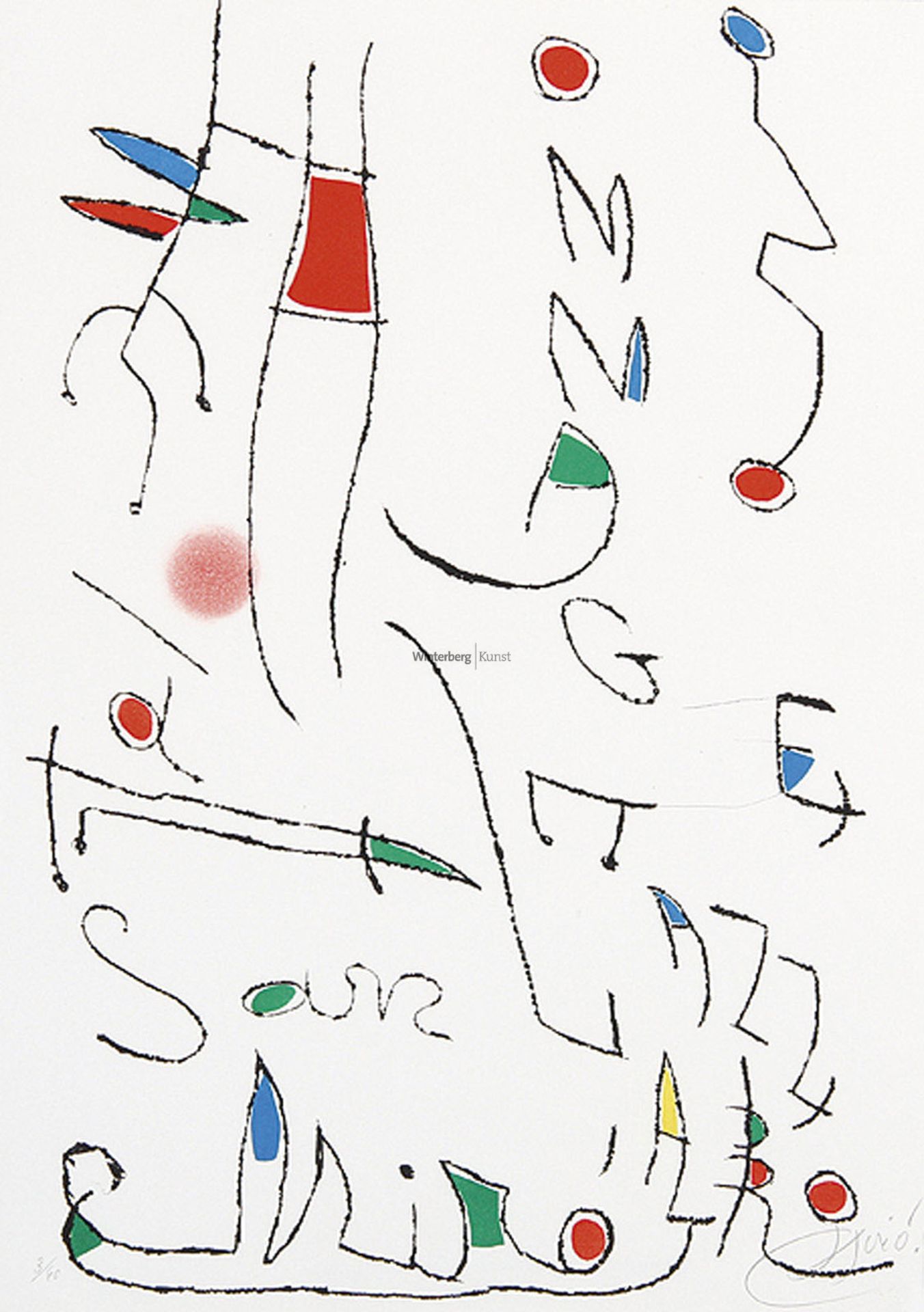 JOAN MIRO: Hommage à San Lazzaro.