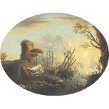 CLAUDE LORRAIN, eigentl. CL. GELEE - Nachfolge: Im Hafen ankernde Schiffe.