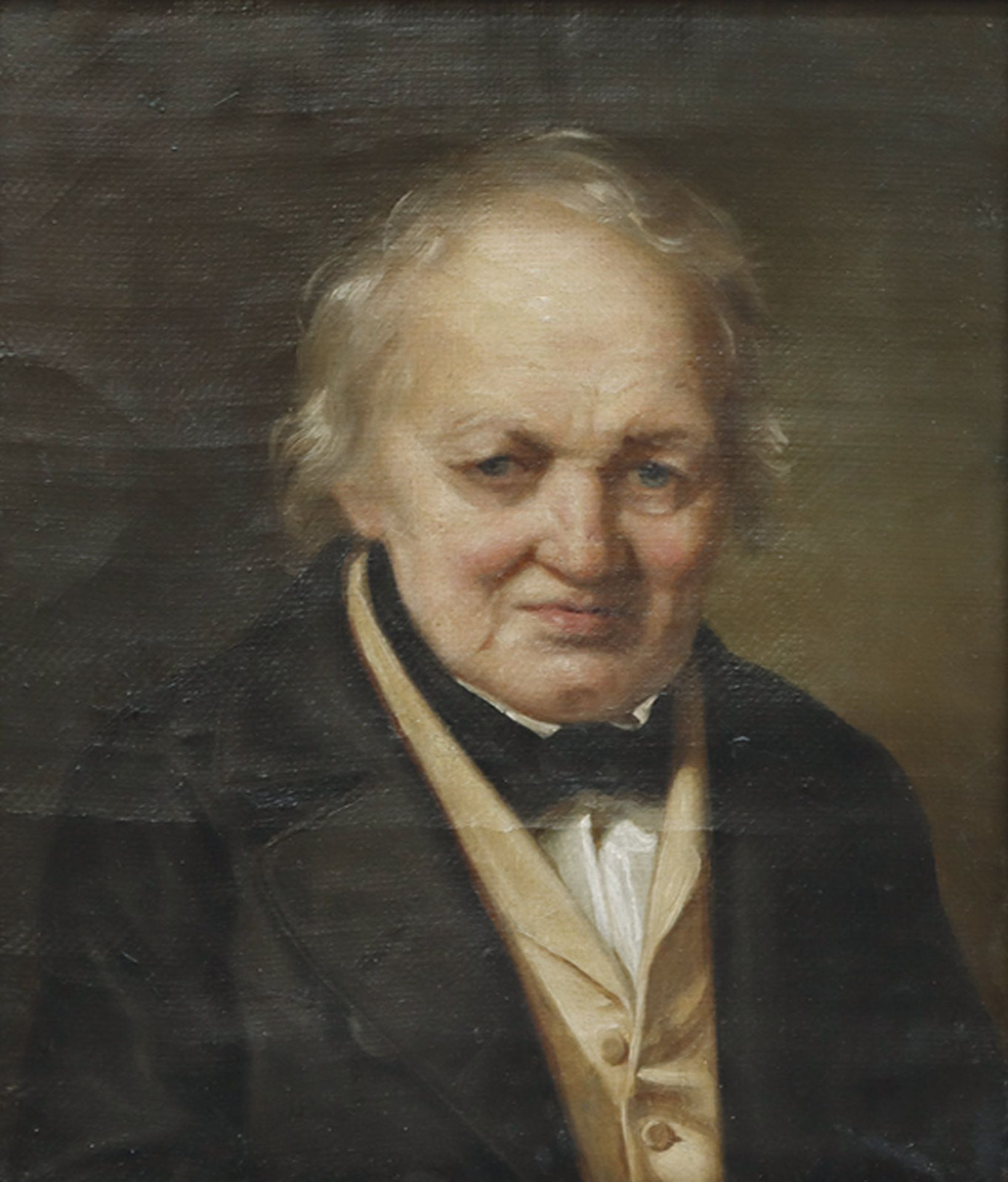 DEUTSCHER KÜNSTLER: Brustbild des Malers Georg Friedrich Eberhard Wächter.