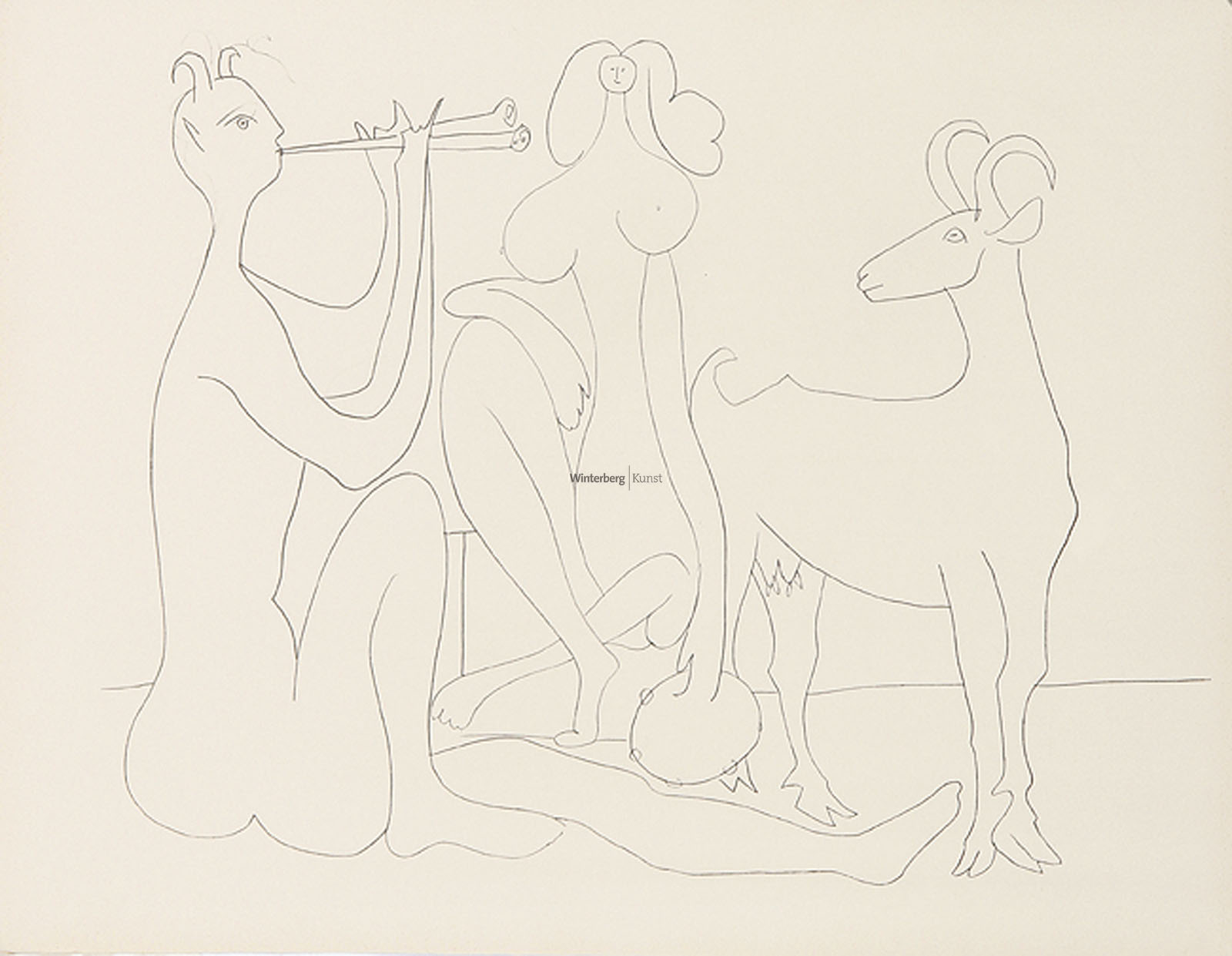 PABLO PICASSO: Mes Dessins d'Antibes.