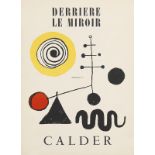 ALEXANDER CALDER: Dérriere le Miroir, Calder.