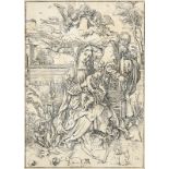 ALBRECHT DÜRER: Die Heilige Familie mit den Hasen.