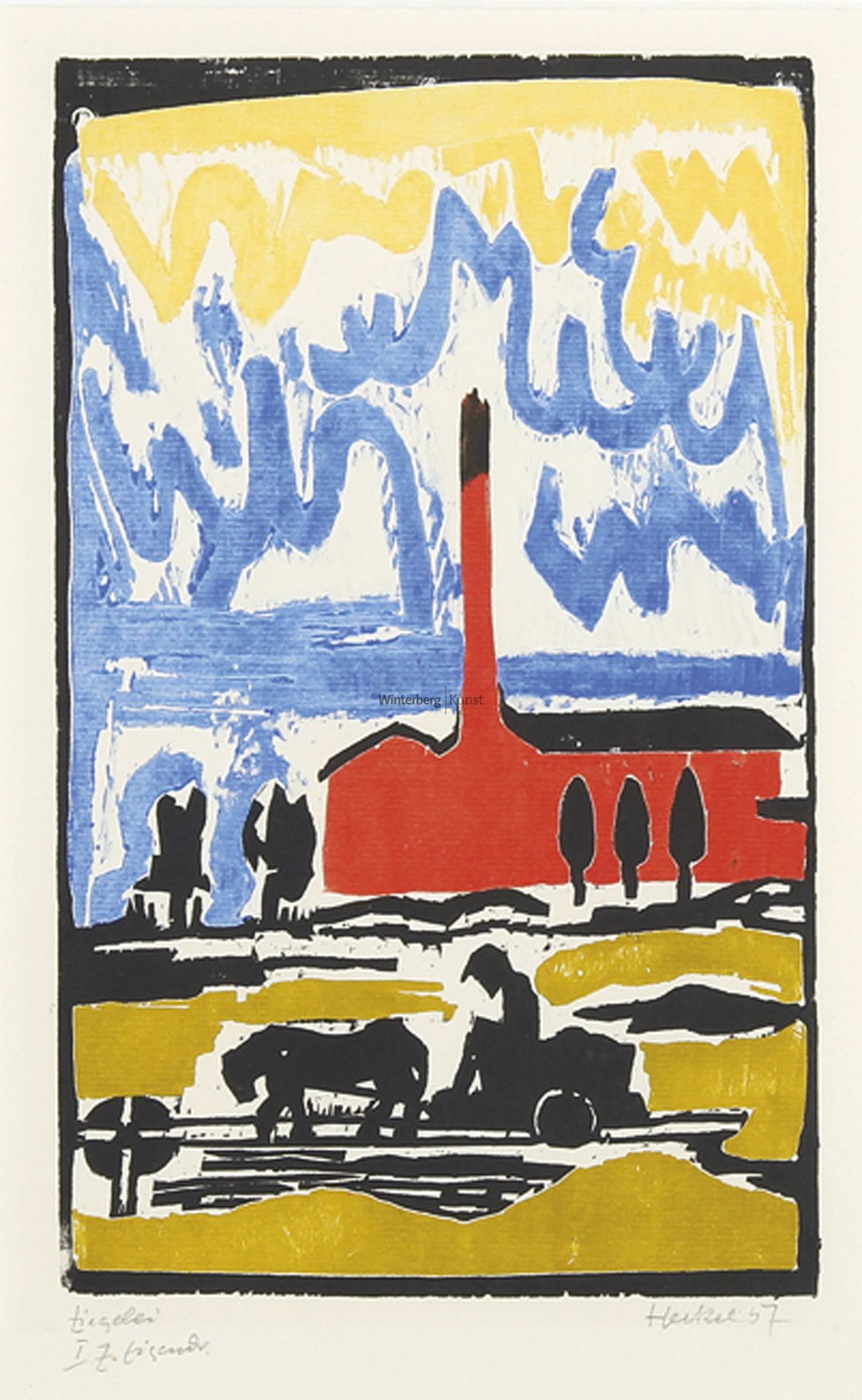 ERICH HECKEL: Ziegelei.