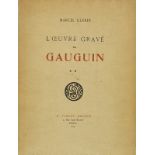 PAUL GAUGUIN: Guérin, Marcel; L'Oeuvre gravé de Gauguin (I - II).