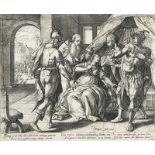 HENDRICK GOLTZIUS: Lucretias Selbstmord.