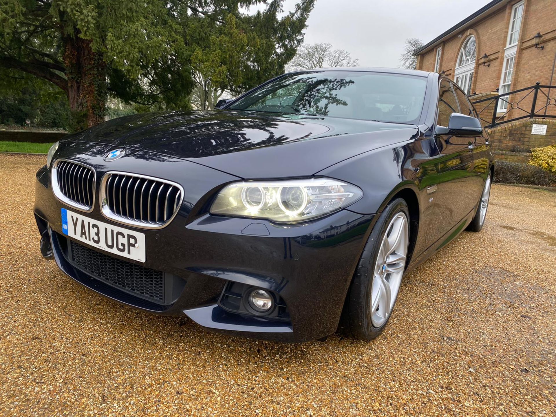 BMW 530D 3.0 M Sport Auto - 255 BHP - 2013 13 Reg - Service History - Cream Leather - Reverse Cam - Image 15 of 42