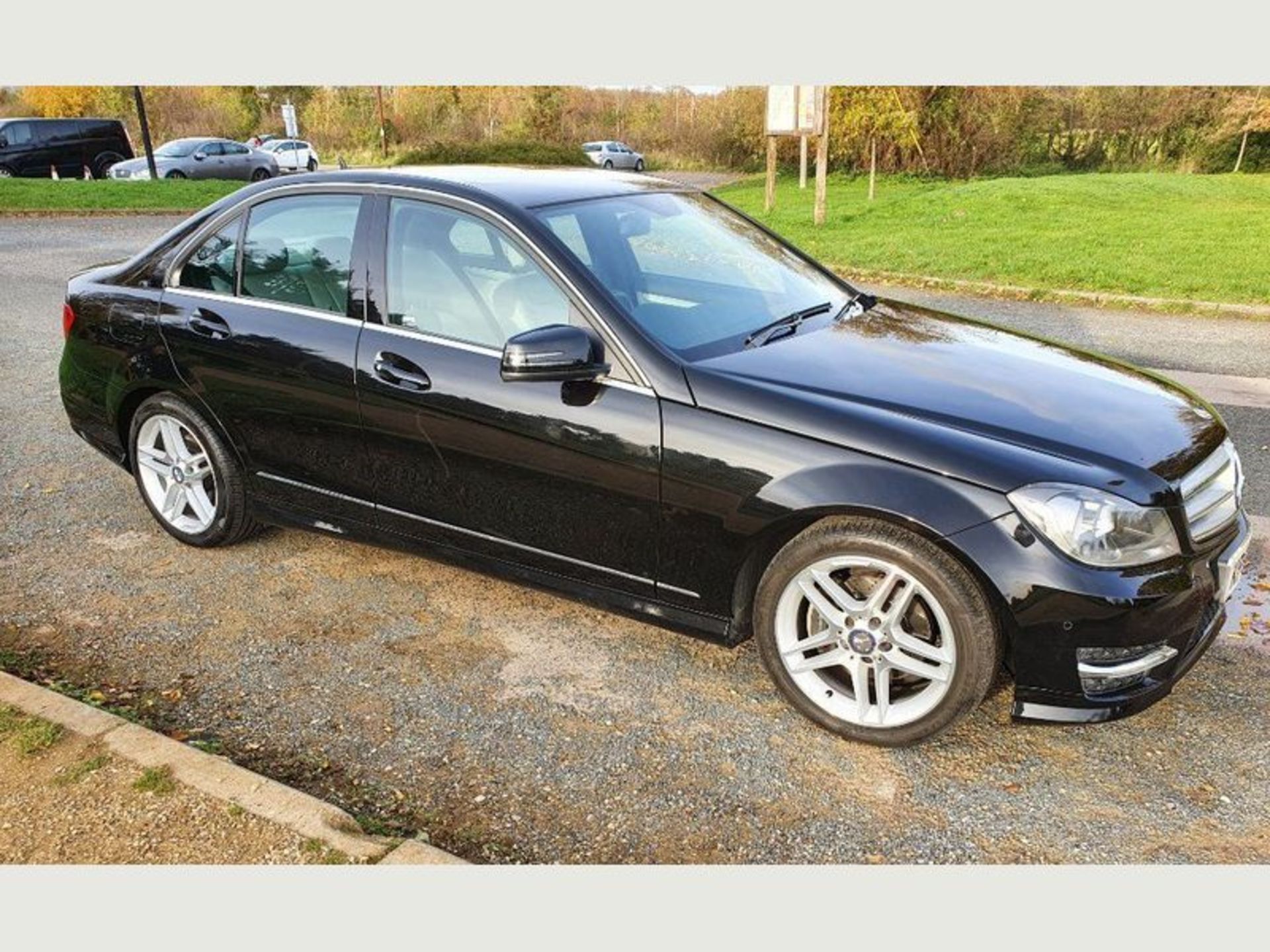 (RESERVE MET)Mercedes C220 CDI AMG Sport Line Auto - 2013 13 Reg - Parking Sensors - No Vat - Image 4 of 7