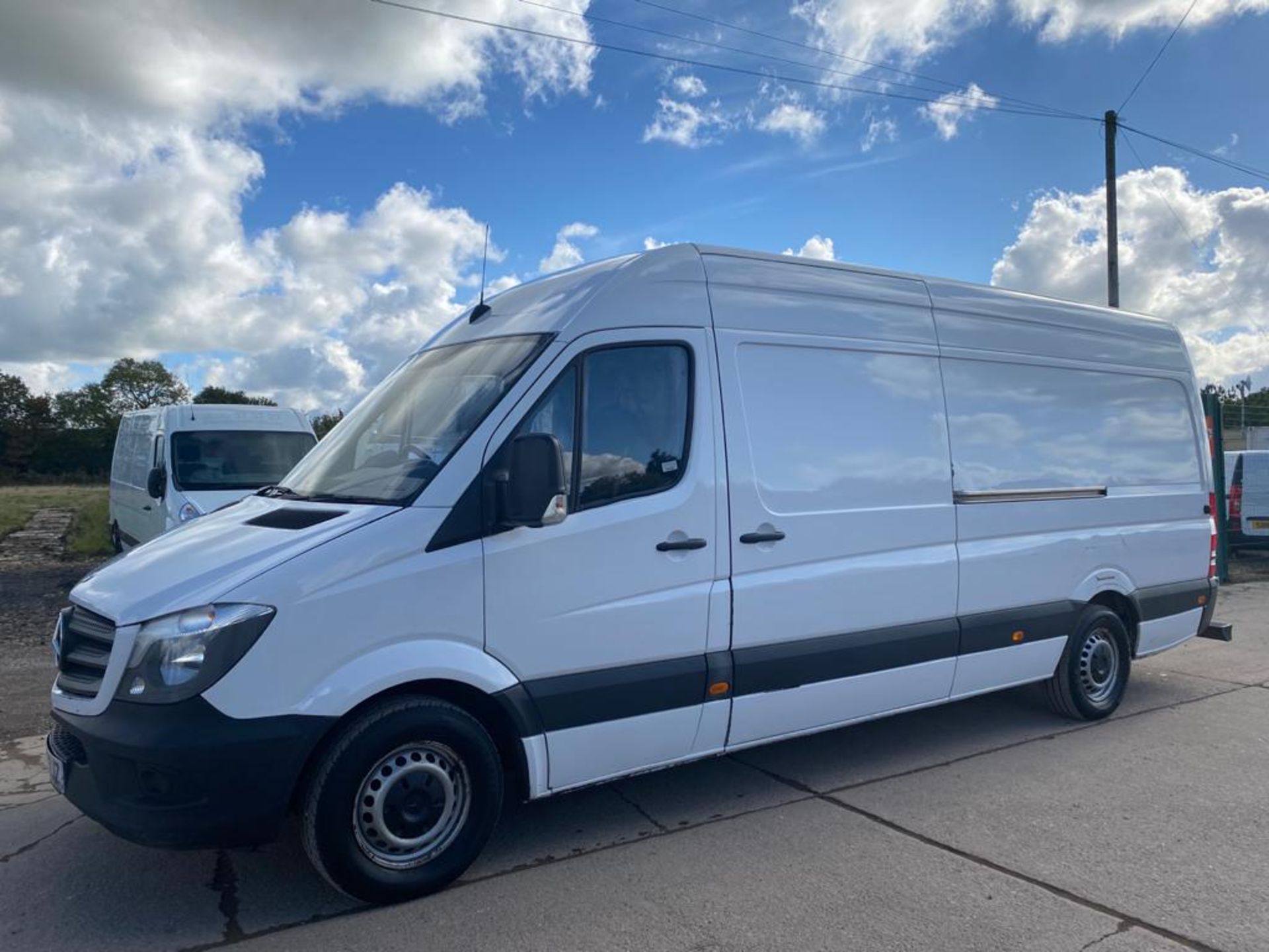 (RESERVE MET)Mercedes Sprinter 313 CDI LWB High Roof - 6 Speed - 2015 Model - Ply Lined