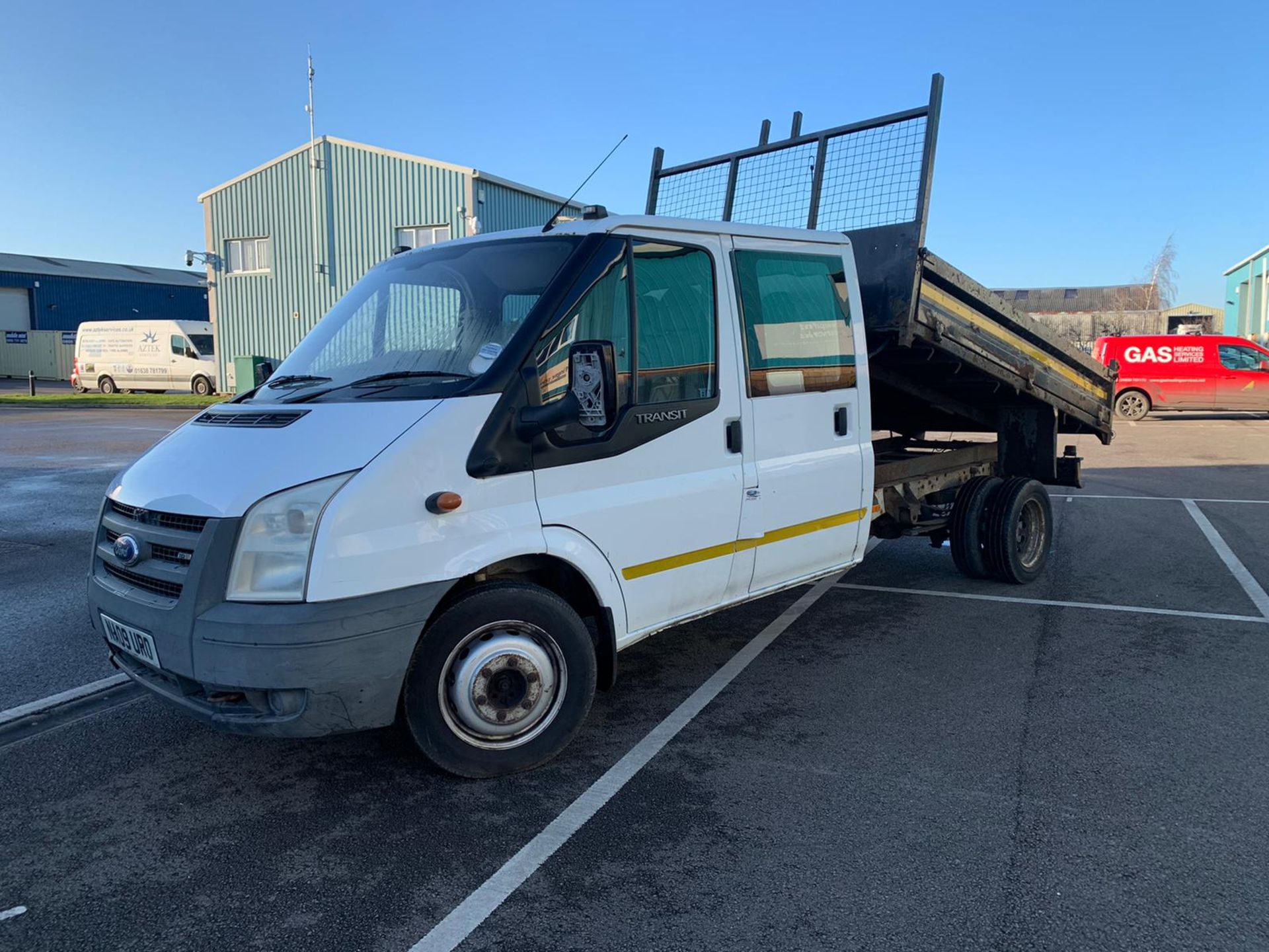 Ford Transit T350l 2.4 TDCI Double Cab Tipper (Crew Cab) - 2009 09 Reg