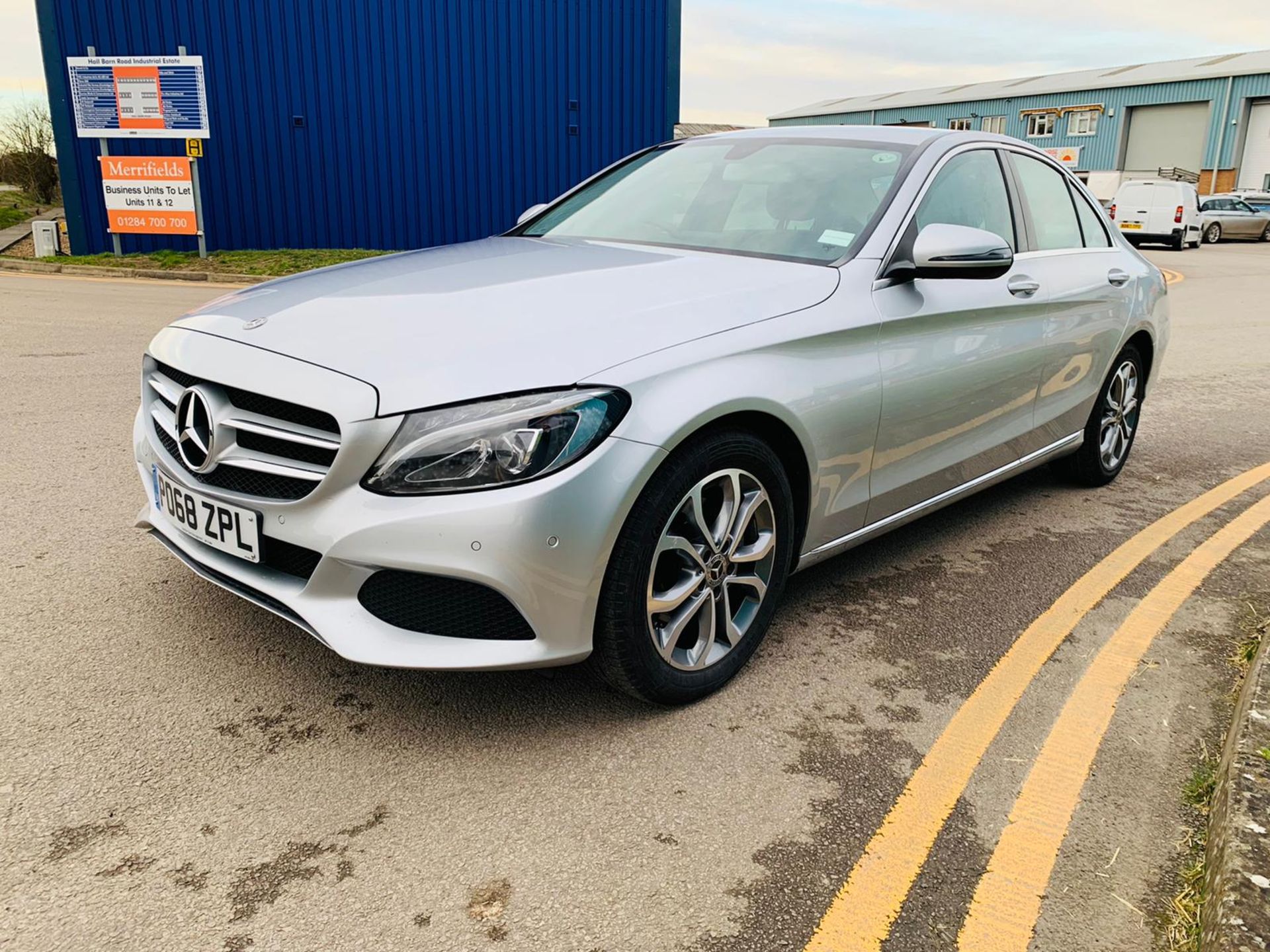 (RESERVE MET) Mercedes C220d *Sport* 9G Tronic Auto 2019 Model - Reversing Cam - Sat Nav -27k Miles - Image 2 of 38