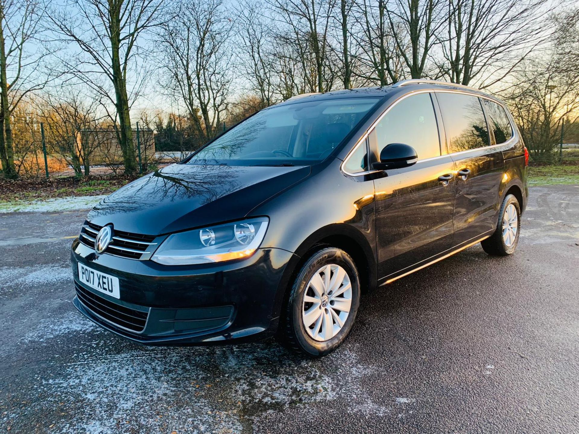 (RESERVE MET) Volkswagen Sharan SE 2.0 TDI Bluemotion (MPV) 7 Seats - 2017 17 Reg - Parking Sensors