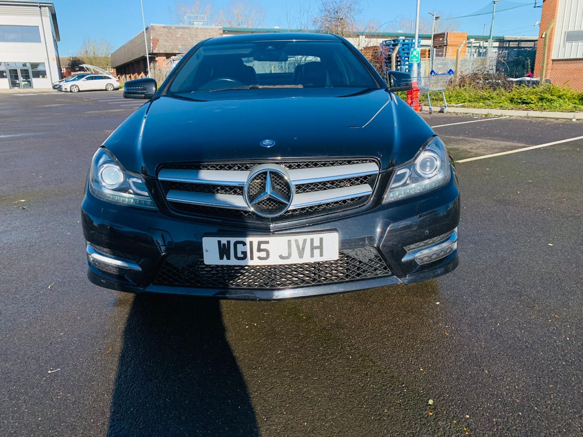 Mercedes C220 CDI AMG Sport Edition Premium Coupe - Auto - 2015 15 Reg - Sat Nav - Heated Seats - Image 8 of 25