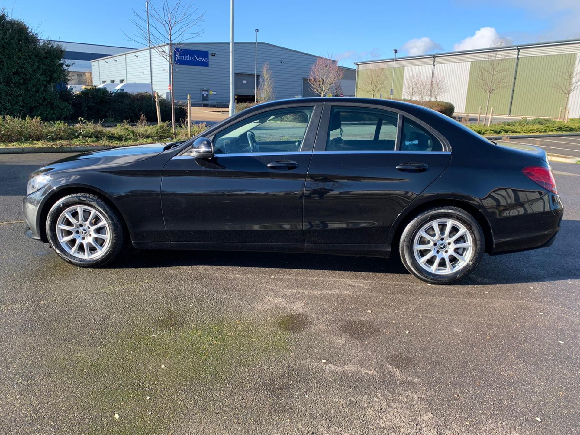 (Reserve Met) Mercedes C220d "Auto"(2018 Model) -1 Keeper -Low Miles - Leather - Sat Nav - Black - - Image 10 of 32