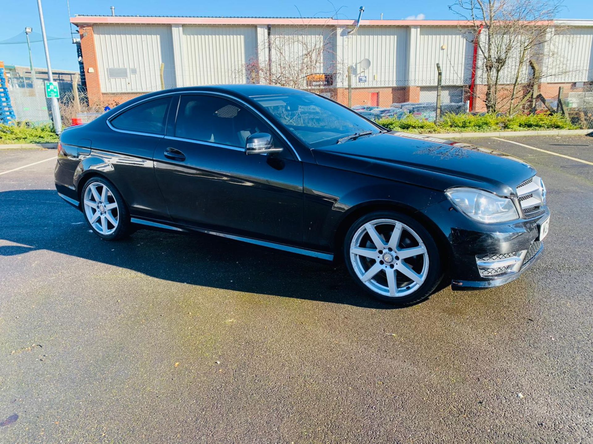 Mercedes C220 CDI AMG Sport Edition Premium Coupe - Auto - 2015 15 Reg - Sat Nav - Heated Seats - Image 2 of 25