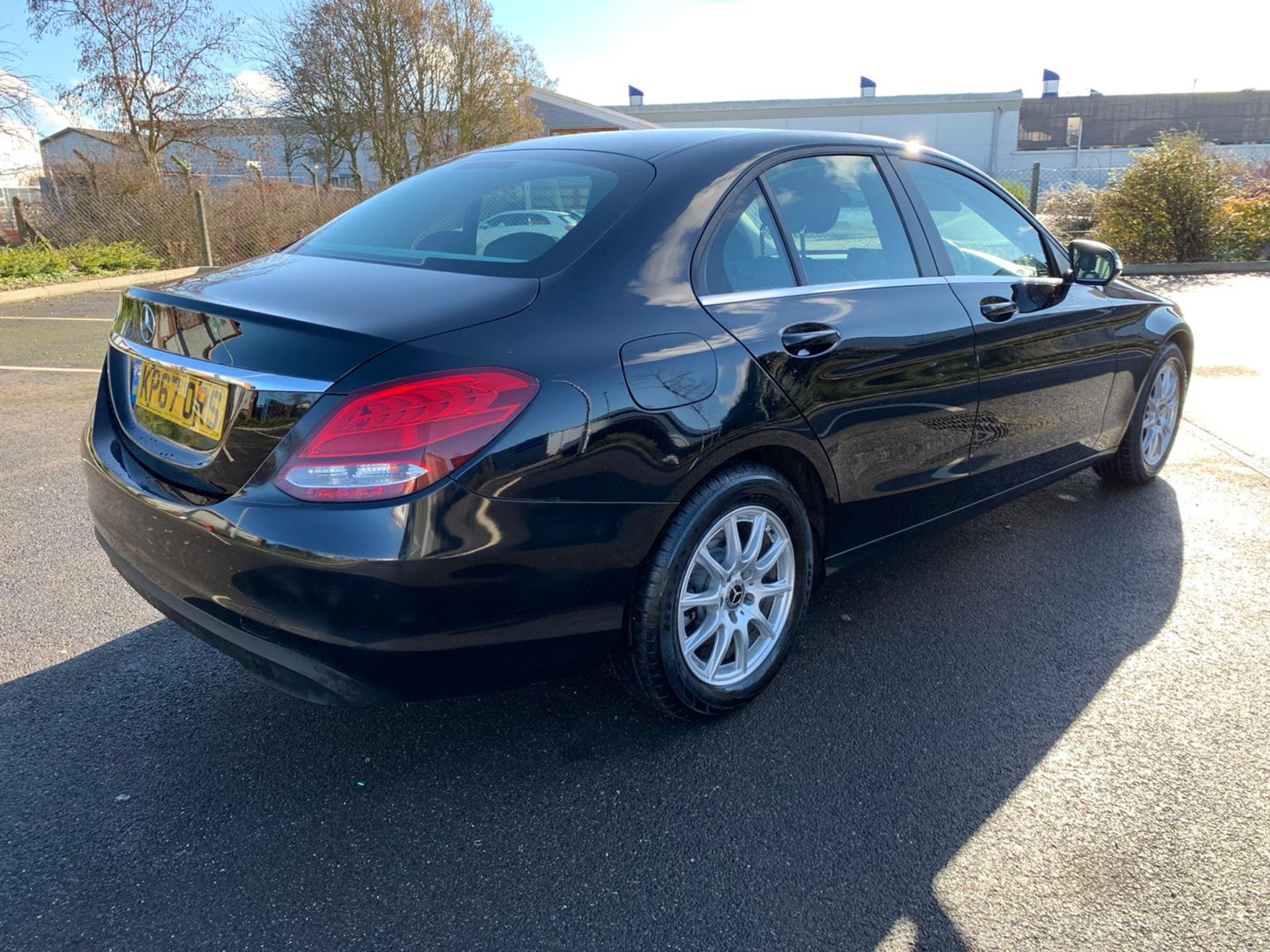 (Reserve Met) Mercedes C220d "Auto"(2018 Model) -1 Keeper -Low Miles - Leather - Sat Nav - Black - - Image 7 of 32